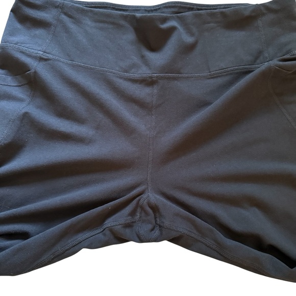 Calvin Klein LOGO Lattice Cutout Black Leggings Size XXL - Picture 9 of 15